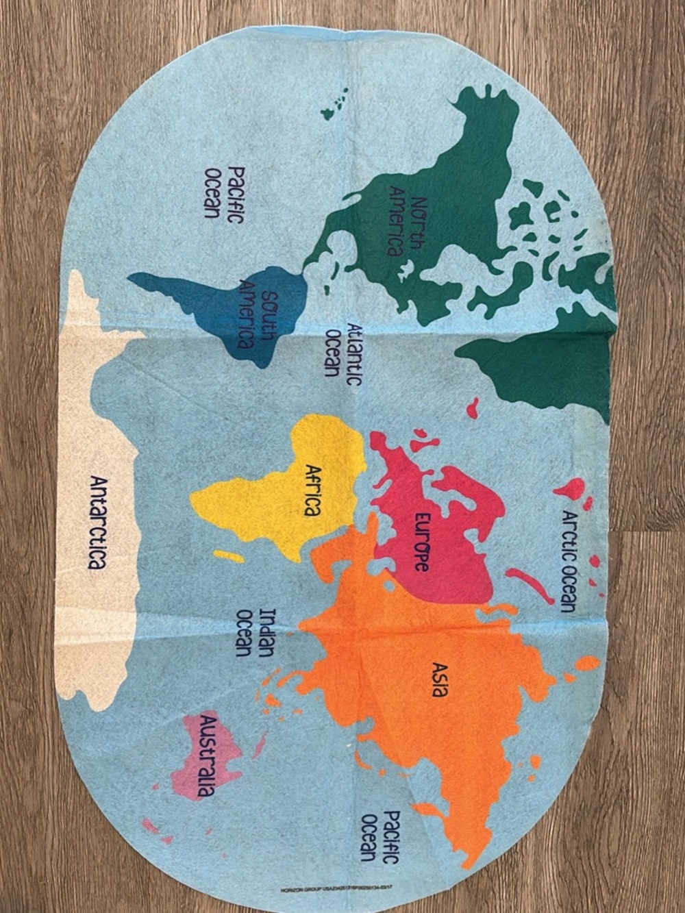 Target Dollar Spot Felt Map